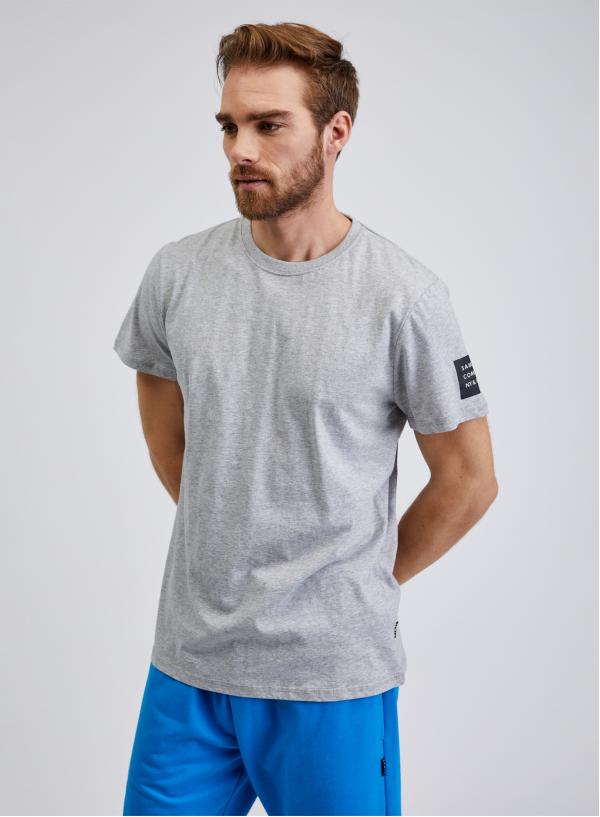 SAM 73 Pánské triko FREDDIE Šedá