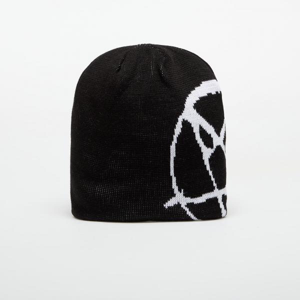 Čepice Wasted Paris U Curse Reversible Brow Beanie Black Universal