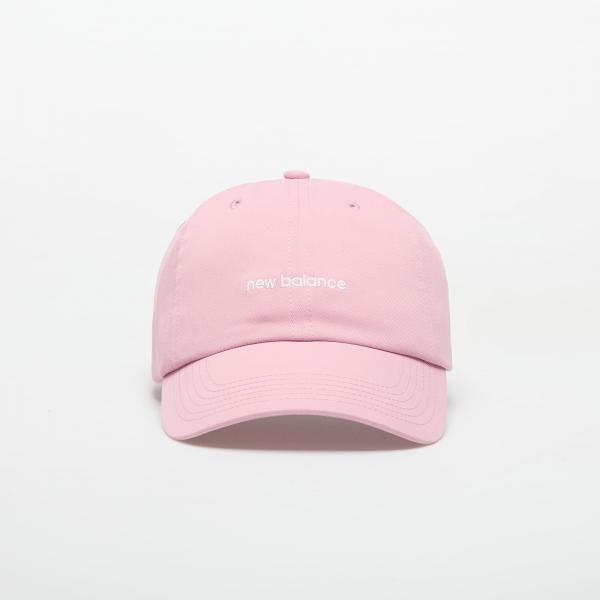 Kšiltovka New Balance Women's 6 Panel Linear Logo Hat Pink Universal