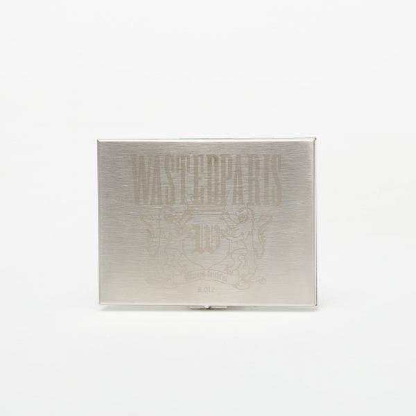Wasted Paris U Crest Metal Cigarette Case Silver Universal
