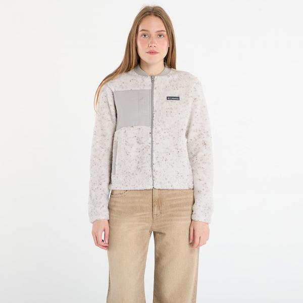 Mikina Columbia Stellar Path™ Fleece Bomber Full Zip Dark Stone/ Flint Grey M