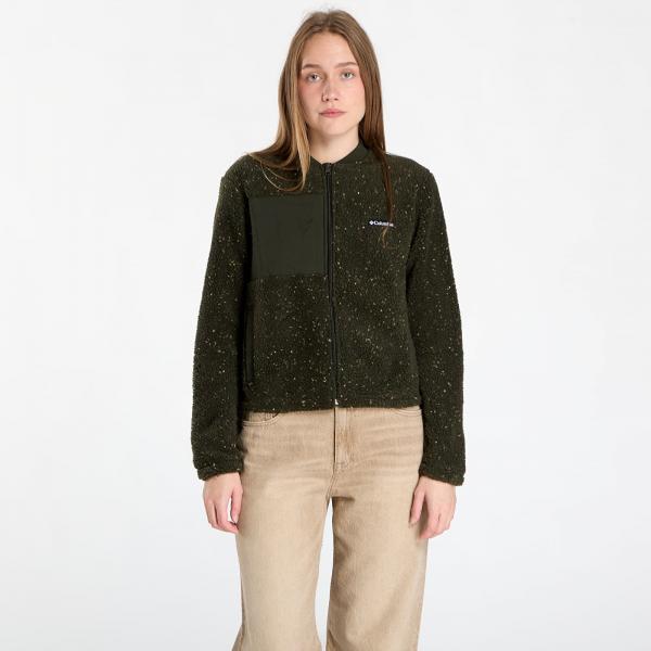 Mikina Columbia Stellar Path™ Fleece Bomber Full Zip Greenscape L