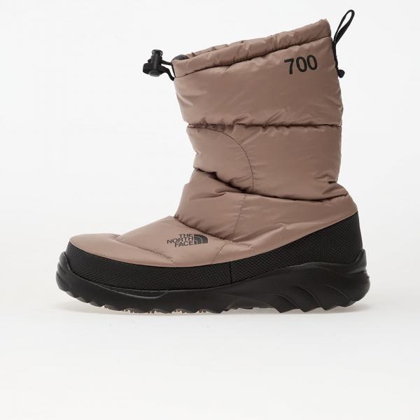 Tenisky The North Face Nuptse Traction Bootie Mushroom Grey/ TNF Black EUR 45.5