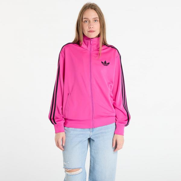 Bunda adidas Adicolor Classic Firebird Loose Track Top Semi Lucid Fuchsia/ Black S