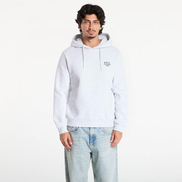 Mikina A.P.C. Standard Rue Madame UNISEX Hoodie Grey XXL