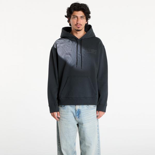 Mikina MM6 Maison Margiela Sweatshirt Washed Black M