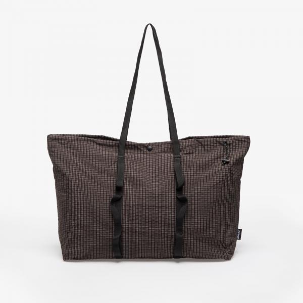 Taška Gramicci Plaid Climbing Tote Deep Brown Universal