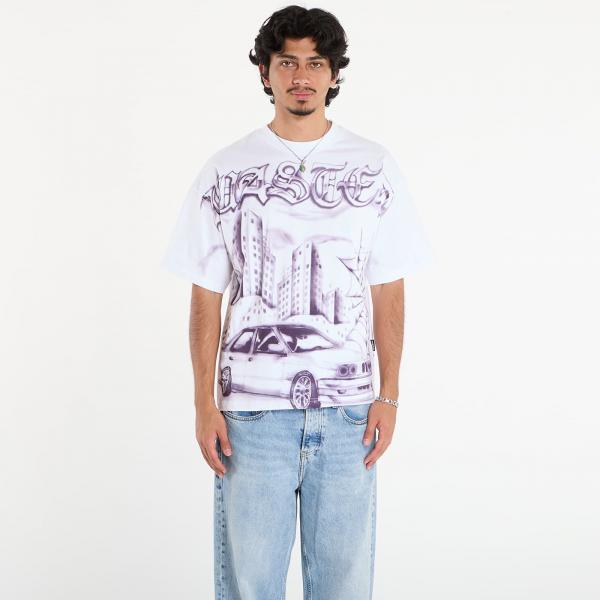 Tričko Wasted Paris M Atm Boxy T-Shirt White S