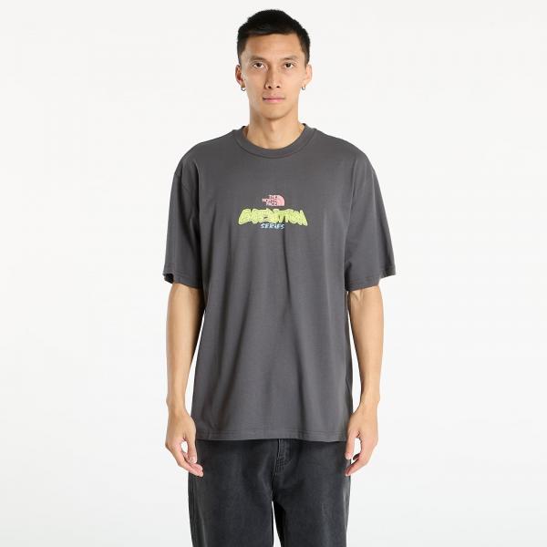 Tričko The North Face U Expedition Celebration Oversized S/S Tee UNISEX Anthracite Grey XL