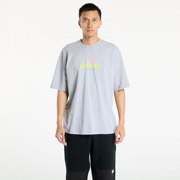 Tričko The North Face U Expedition Celebration Oversized S/S Tee UNISEX Light Grey Heather XL