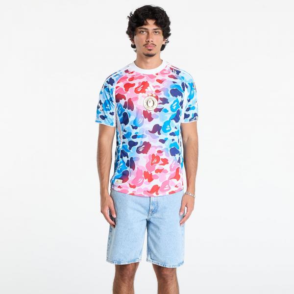 Tričko adidas x BAPE FB JERSEY Shock Blue S
