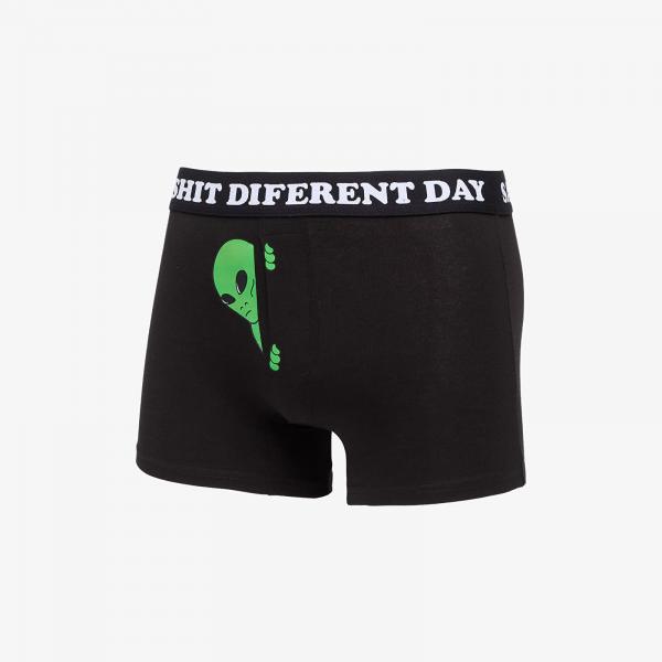Boxerky RIPNDIP Same Shit Different Day Boxers Black S