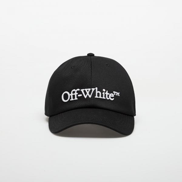 Kšiltovka Off-White Drill Bookish Baseball Cap Black/ White Universal