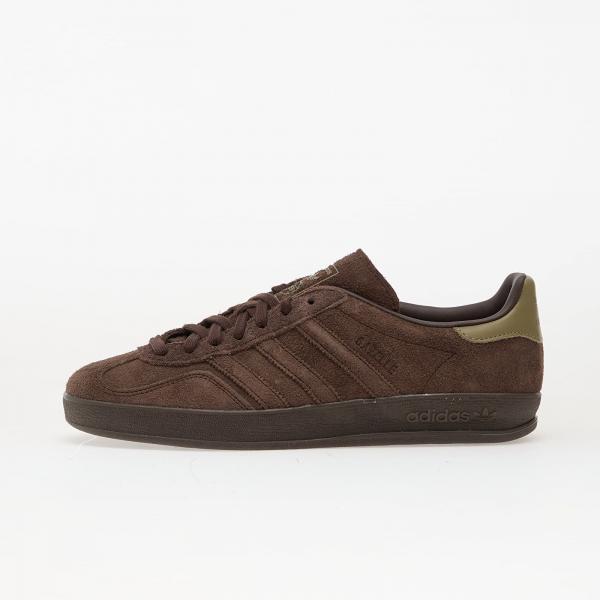 Tenisky adidas Gazelle Indoor Dark Brown/ Dark Brown/ Orbit Green EUR 44