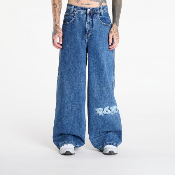 Džíny RIPNDIP Ace Ultra Wide Leg Pants Medium Wash L