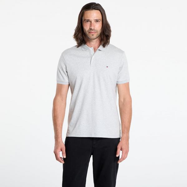 Tričko Tommy Hilfiger Liquid Cotton Reg Se Polo Grey L