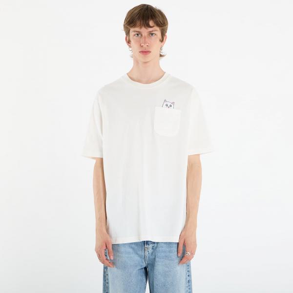 Tričko RIPNDIP Nut Then Bolt Pocket Tee Bone S