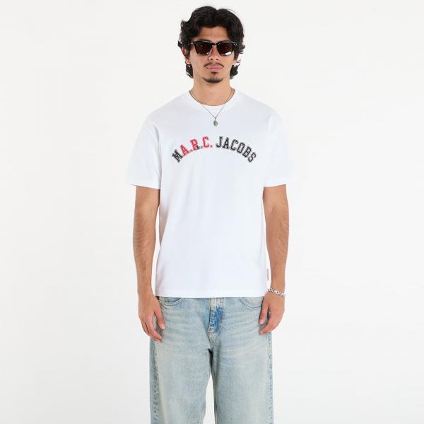 Tričko A.P.C. x Marc Jacobs Boxy Fit UNISEX Tee Blanc L