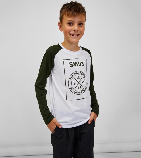 SAM 73 Chlapecké triko JACK Bílá 140