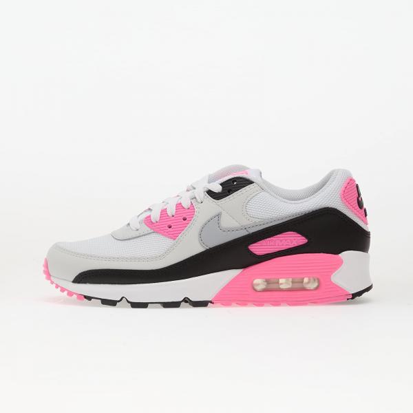Tenisky Nike Air Max 90 White/ Wolf Grey-Pink Glow-Black EUR 43