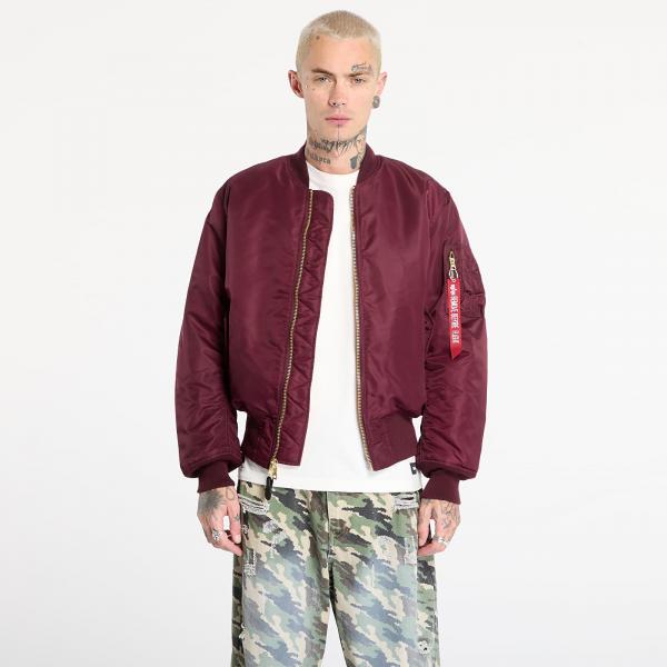 Bunda Alpha Industries MA-1 Heritage Dark Cherry L