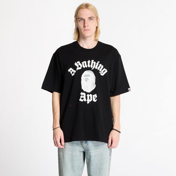 Tričko A BATHING APE College Relaxed Fit Tee 2 Black S