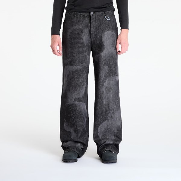 Džíny HELIOT EMIL Basalt Denim Laser Black L