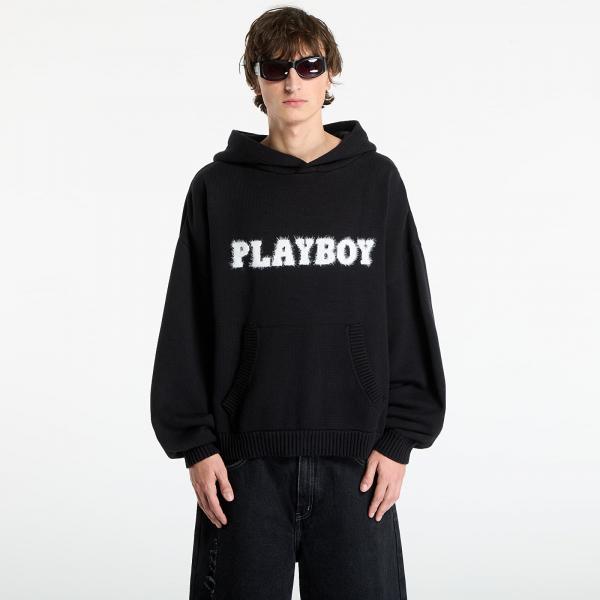Svetr Playboy x FTSHP Sweater Hoodie UNISEX Black L