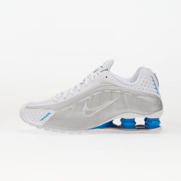 Tenisky Nike Shox R4 White/ Metallic Silver-Blue Hero EUR 43