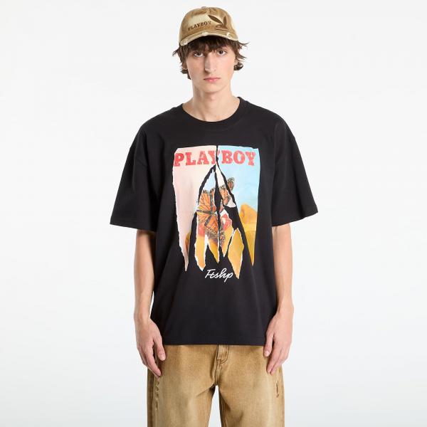 Tričko Playboy x FTSHP Butterfly Covers Tee UNISEX Black L
