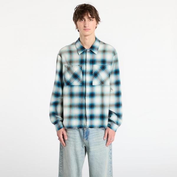 Košile REPRESENT Sun Bleached Flannel Shirt Cloud XL