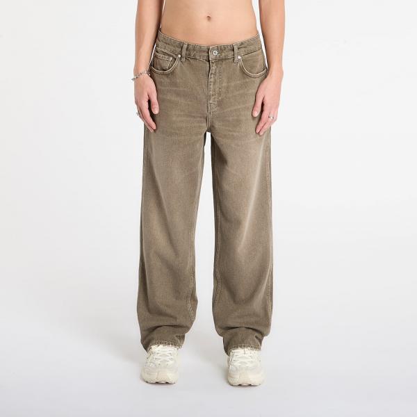 Džíny REPRESENT R3 Baggy Denim Washed Olive 32