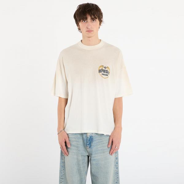 Tričko REPRESENT Angel Border T-Shirt Washed Ecru L