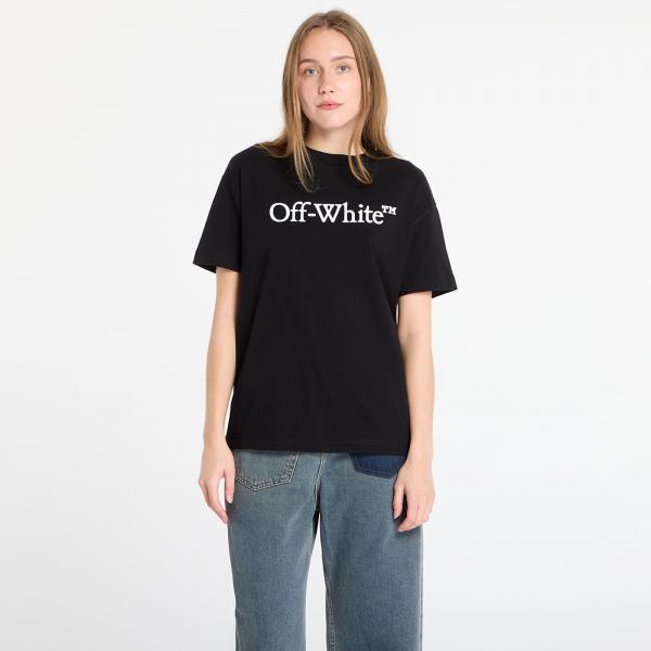 Tričko Off-White Big Logo Bookish Casual Tee Black/ White XS