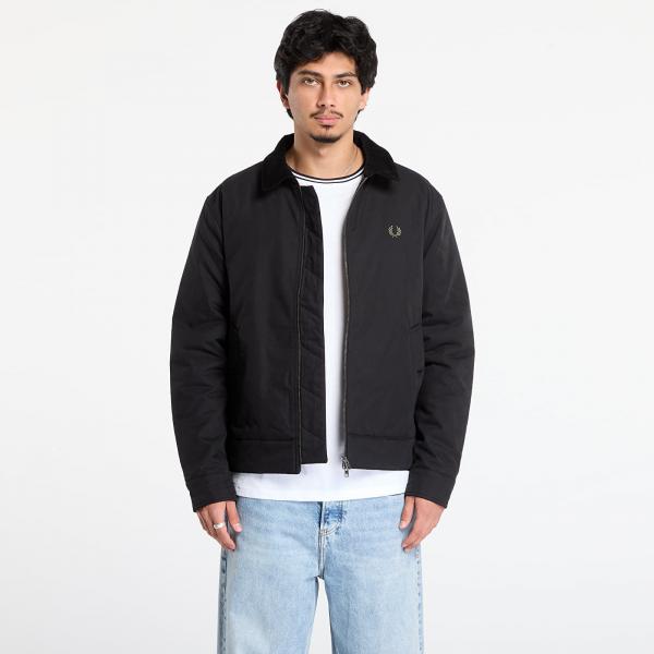 Bunda FRED PERRY Cotton Caban Jacket Black M