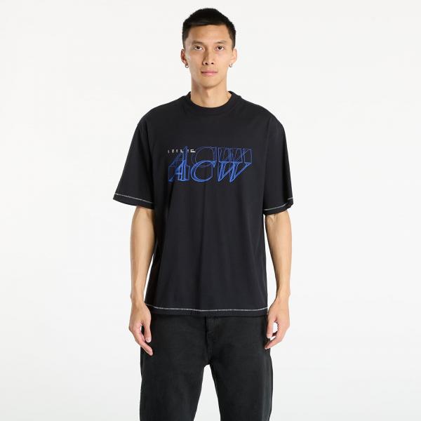 Tričko A-COLD-WALL* Serif Tshirt Black M
