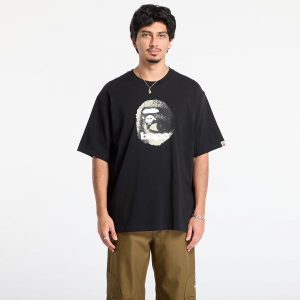 Tričko A BATHING APE Ape Head Relaxed Fit Tee Black L