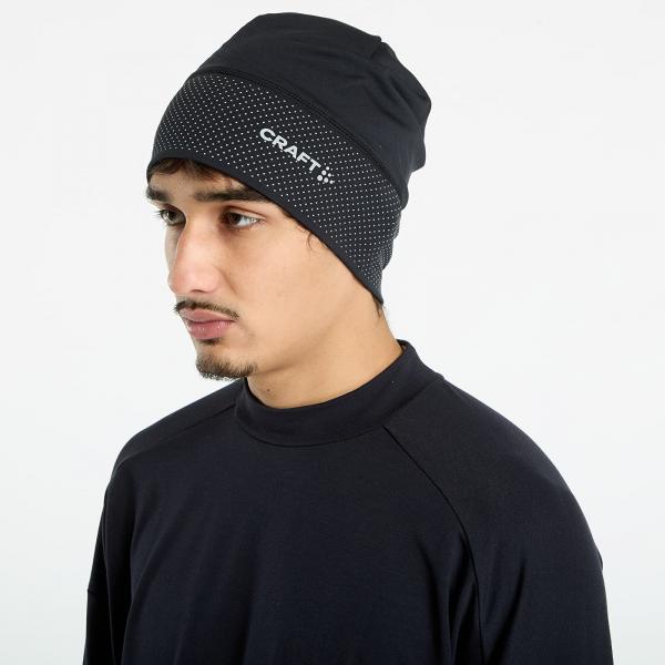 Čepice Craft Lumen Fleece Hat 2 Black S-M