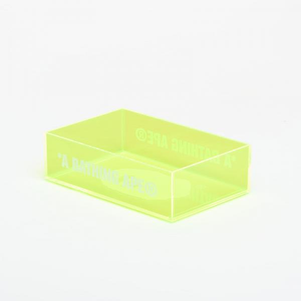 A BATHING APE Bape Stacking Acrylic Case Yellow Universal