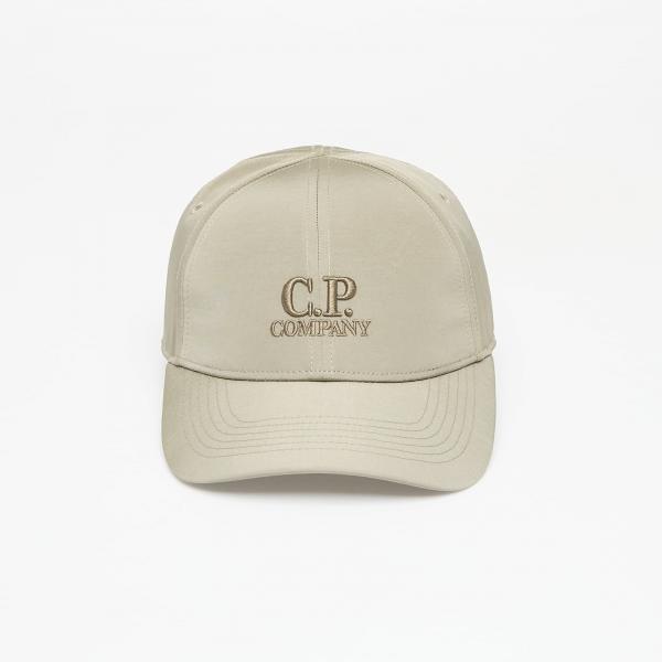 Kšiltovka C.P. Company Chrome-R Logo Cap Fungi Grey Universal