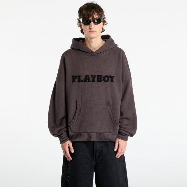 Svetr Playboy x FTSHP Sweater Hoodie UNISEX Grey S