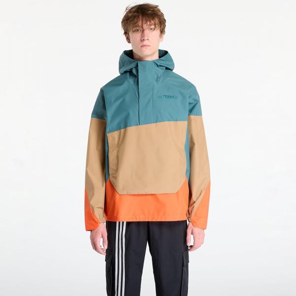 Bunda adidas Terrex Xploric 2.5L Climaproof Anorak Preloved Teal M