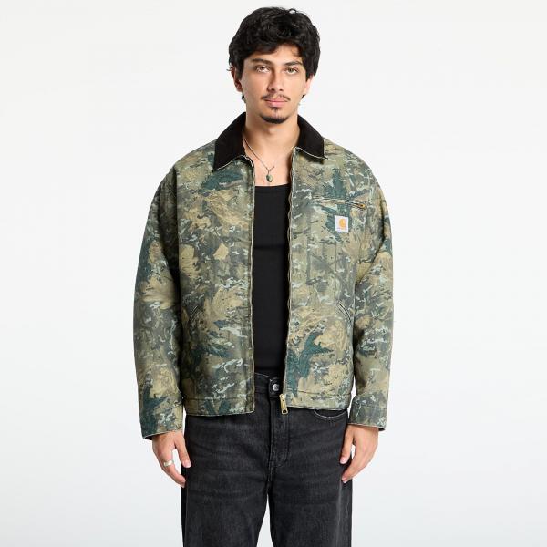 Bunda Carhartt WIP OG Detroit Jacket Camo UNISEX Combi/ Green/ Black Stone Washed S