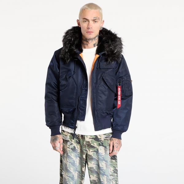 Bunda Alpha Industries 45/P Hooded Custom Ultra Navy M