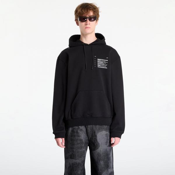 Mikina HELIOT EMIL Photon Hoodie Black XXL