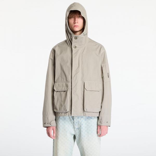 Bunda C.P. Company Twill Hooded Short Jacket Fungi Grey L