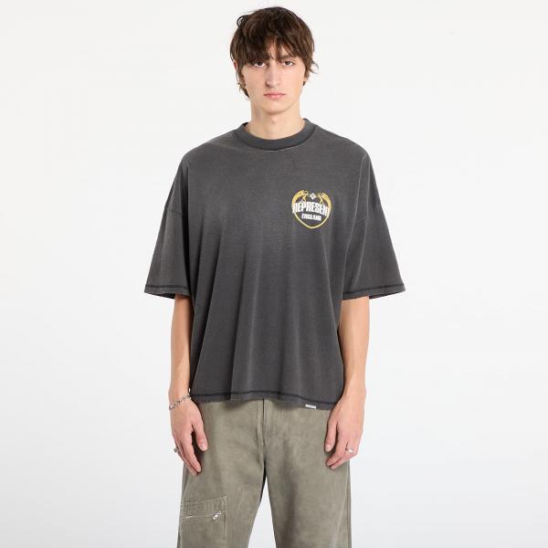 Tričko REPRESENT Angel Border T-Shirt Stained Black L