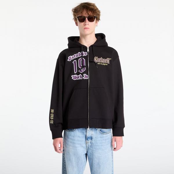 Mikina Carhartt WIP Hooded Dual Sweat Jacket UNISEX Black XS