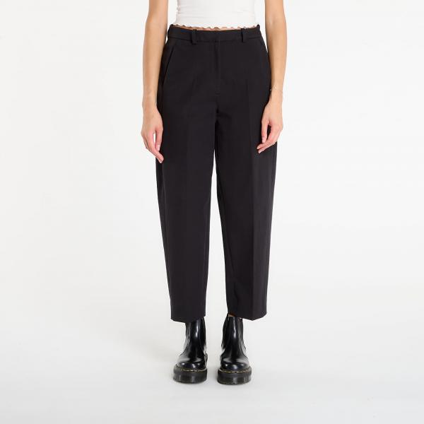 Kalhoty Tommy Hilfiger Barrel Leg Gabardine Trousers Black W36