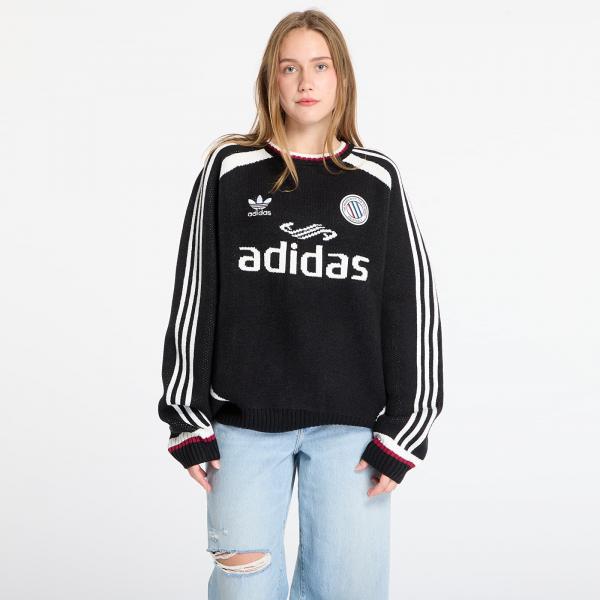 Mikina adidas Adicolor Blokecore Pullover UNISEX Black XL
